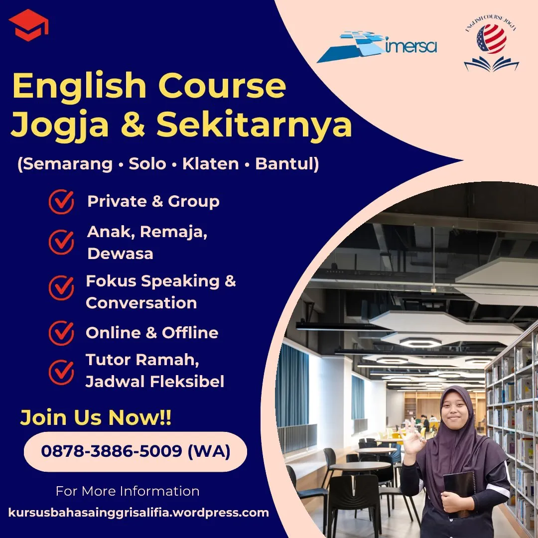 Kursus Bahasa Inggris Privat Semarang
