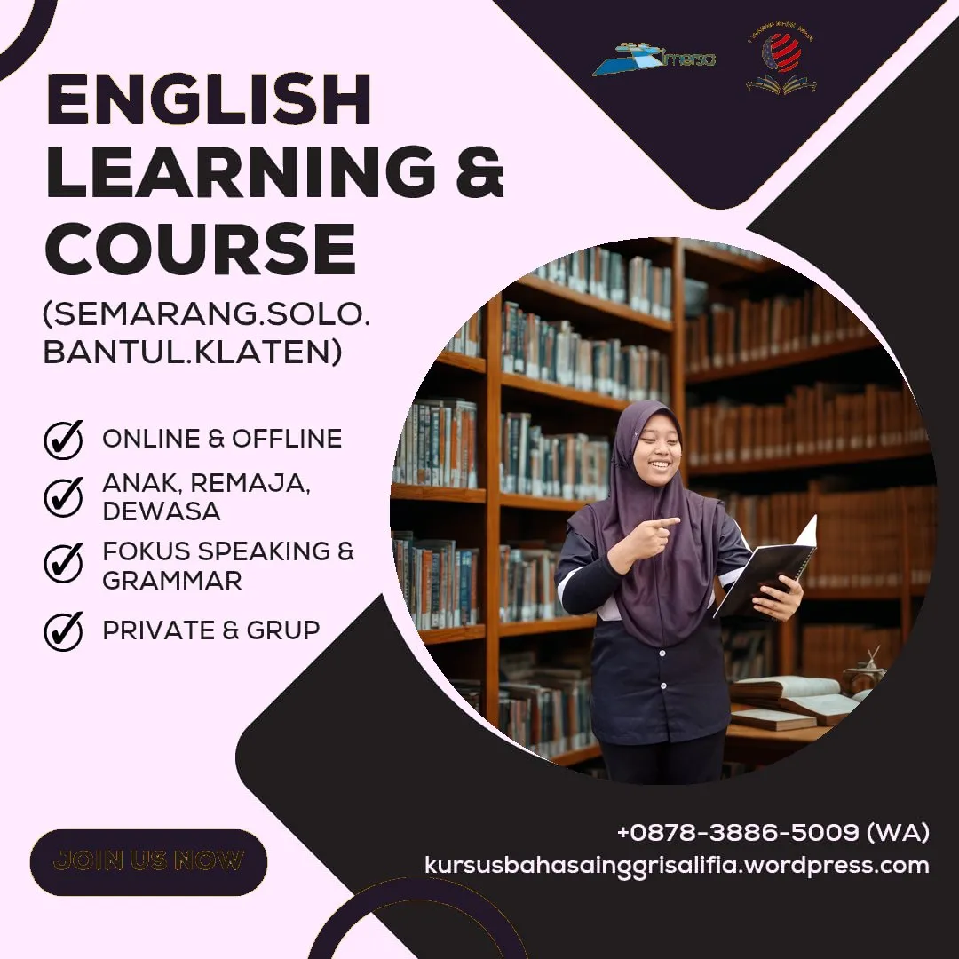 0878-3886-5009 (WA) Les Bahasa Inggris Ngaliyan Semarang, Les Bahasa Inggris Anak di Jogja, Rekomendasi Kursus Bahasa Inggris di Jogja, Kursus Bahasa Inggris di Semarang Barat, Tutor Bahasa Inggris Jogja, Bimbingan Belajar Bahasa Inggris di Jogja, Les Bahasa Inggris Solo Baru, Les Bahasa Inggris Murah di Jogja, Lembaga Bahasa Inggris Solo, Les Bahasa Inggris Terbaik di Solo
