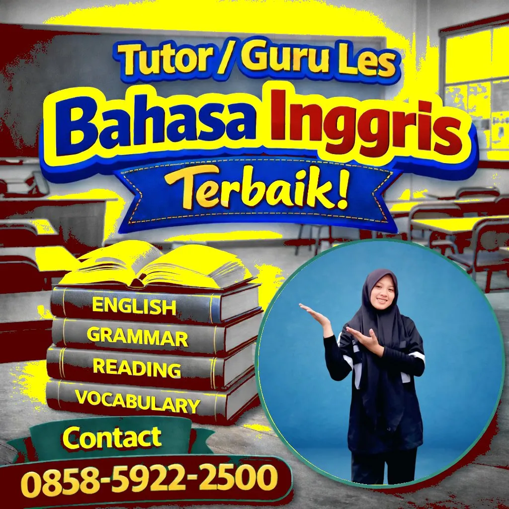 Kursus Bahasa Inggris di Jatinegara Tegal, 0858-5922-2500