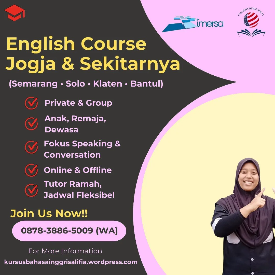 Kursus Bahasa Inggris di Ngaliyan Semarang