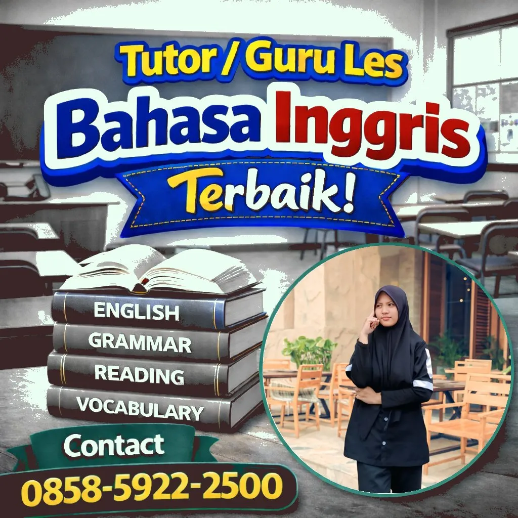 Kursus Bahasa Inggris di Talang Tegal, 0858-5922-2500