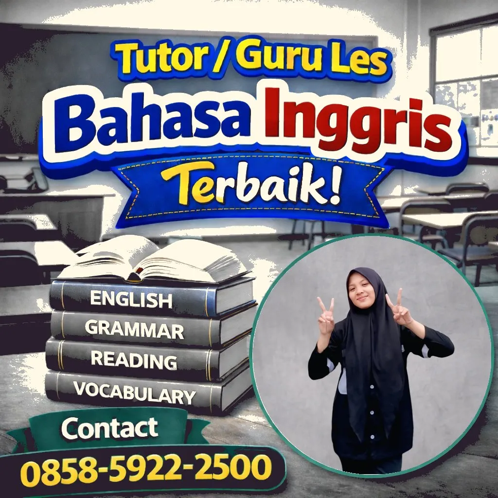 Kursus Bahasa Inggris di Tegal Barat Tegal, 0858-5922-2500