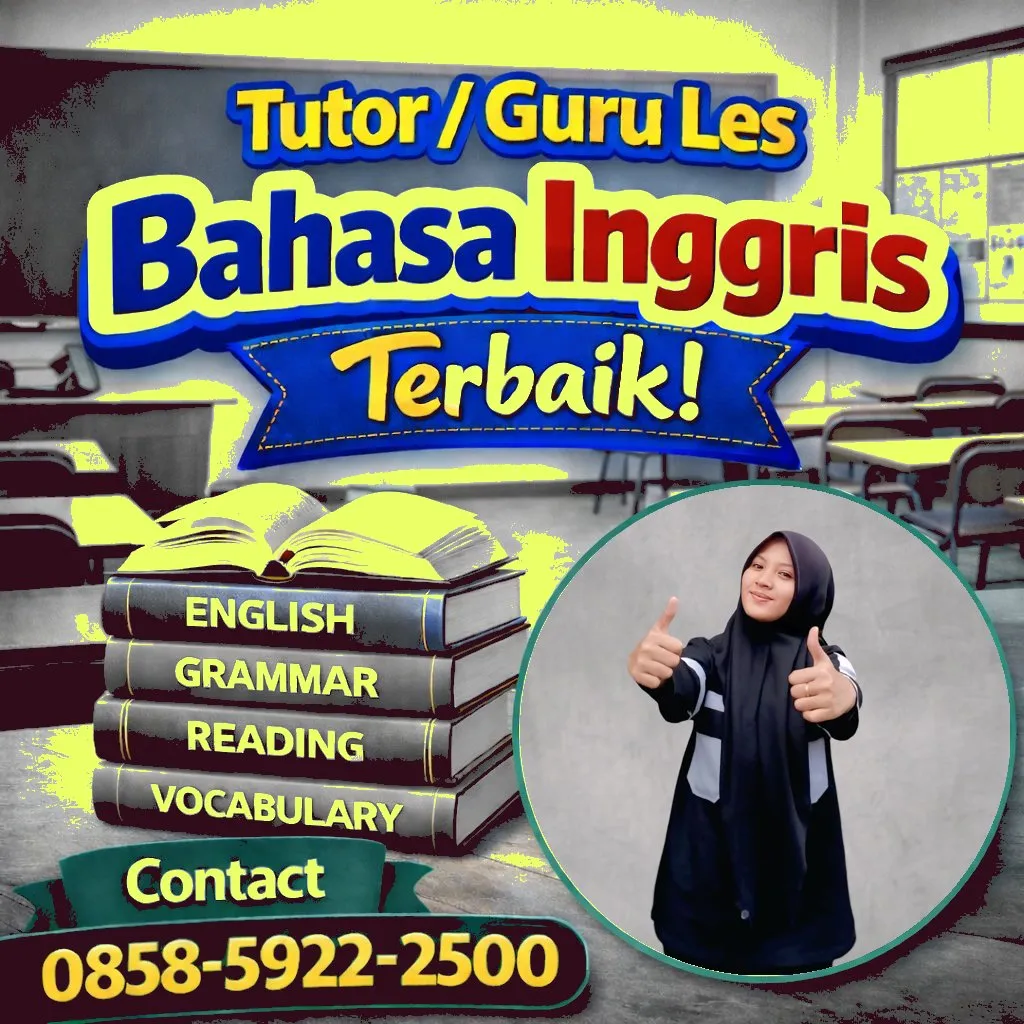Kursus Bahasa Inggris di Warurejo Tegal, 0858-5922-2500