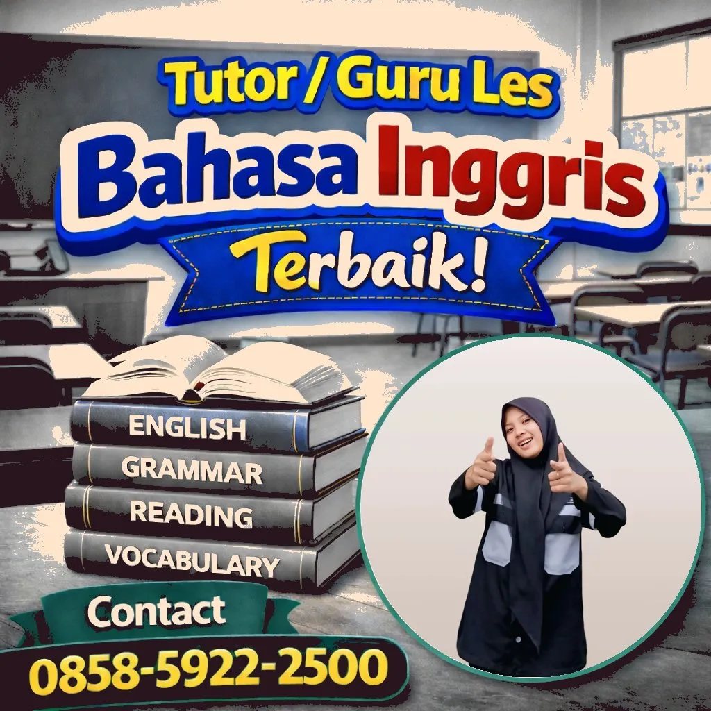 Kursus Bahasa Inggris di Serengan Surakarta, 0858-5922-2500