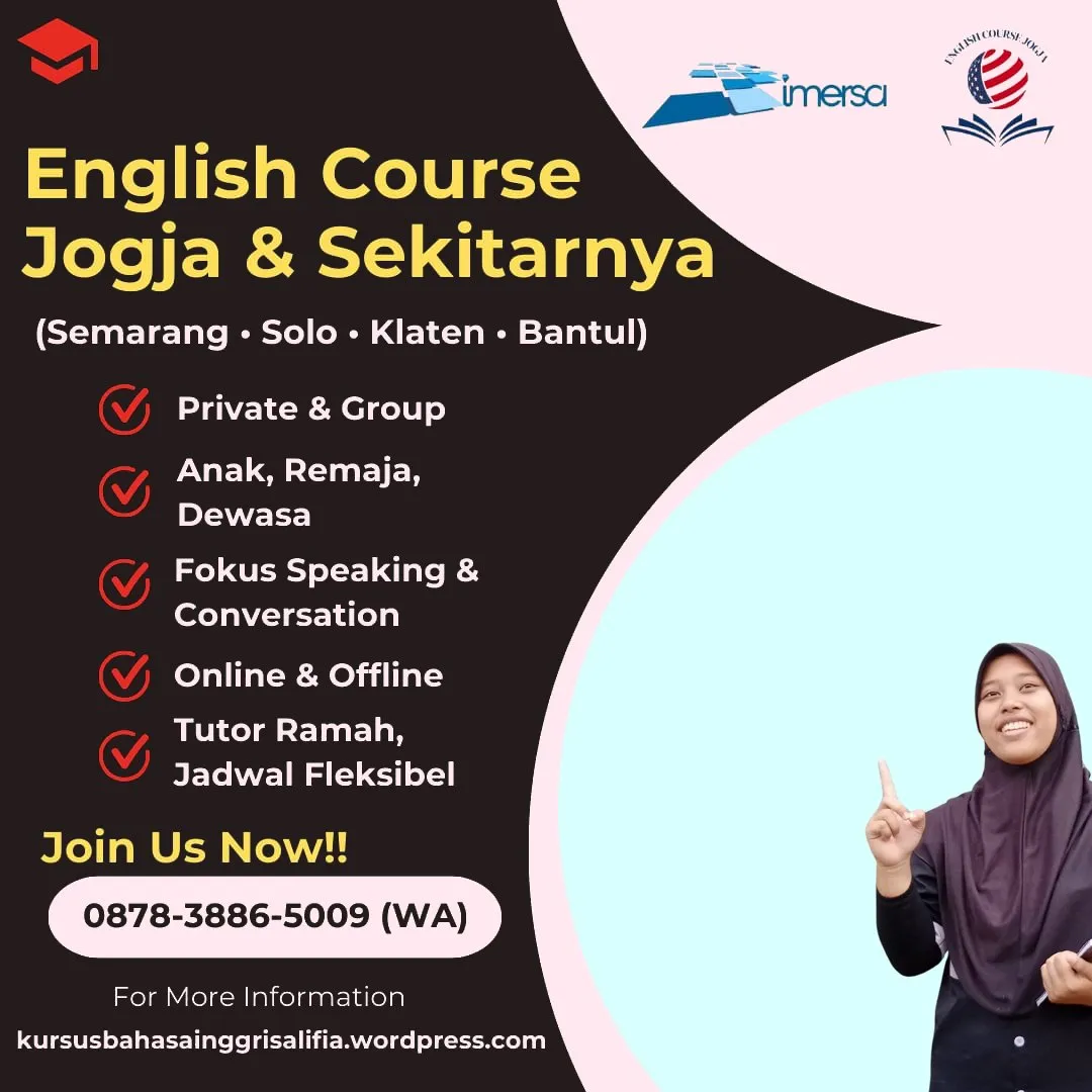 0878-3886-5009 (WA) Les Speaking Bahasa Inggris Semarang, Kursus Bahasa Inggris di Jogja Rating Tertinggi, Kursus Bahasa Inggris di Jogja Untuk Mahasiswa, Kelas Bahasa Inggris Semarang, Tempat Les Bahasa Inggris di Semarang, Tempat Les Bahasa Inggris Semarang, Kursus Bahasa Inggris Bantul, Tempat Kursus Bahasa Inggris Semarang, Les Privat Bahasa Inggris di Jogja, Bimbel Bahasa Inggris di Jogja