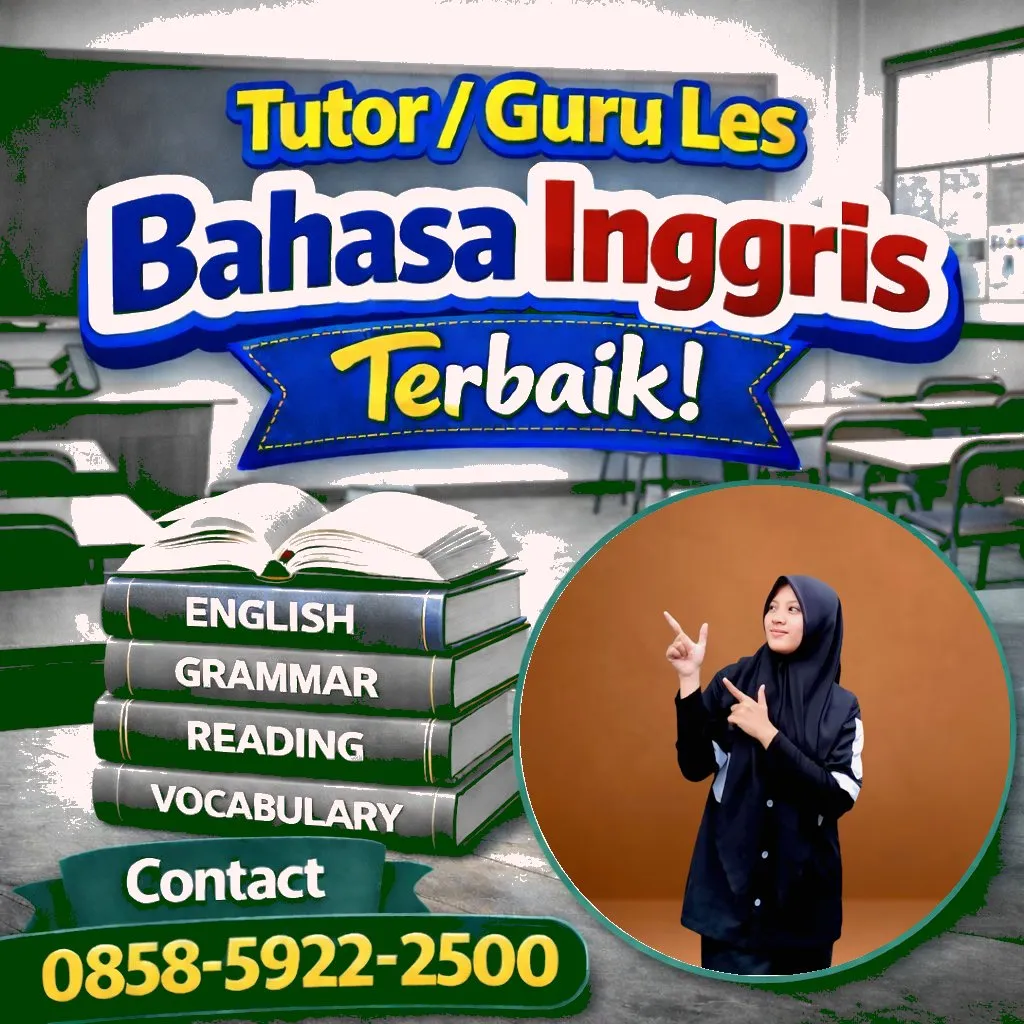 Kursus Bahasa Inggris di Tanon Sragen, 0858-5922-2500