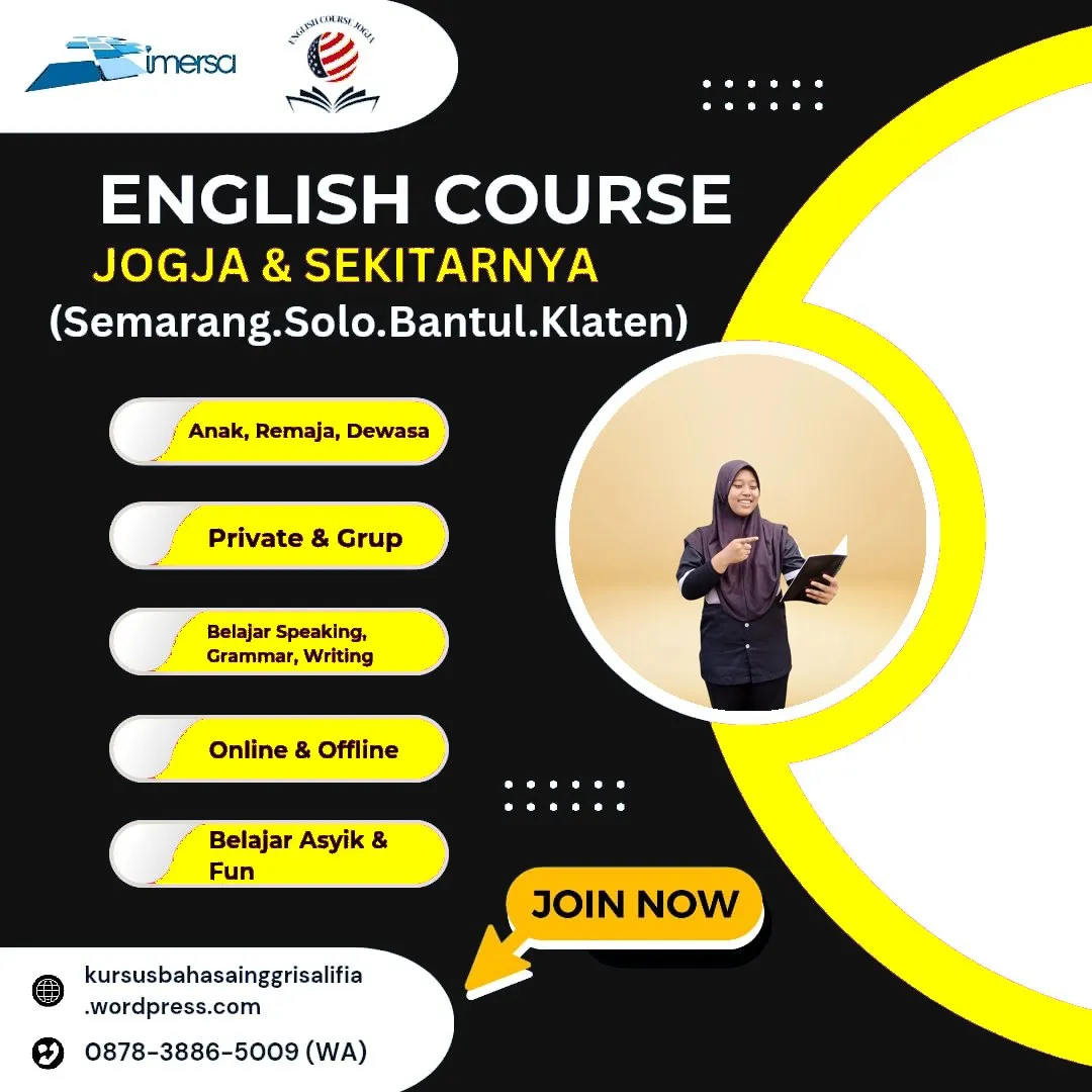 Kursus Bahasa Inggris di Tlogosari Semarang