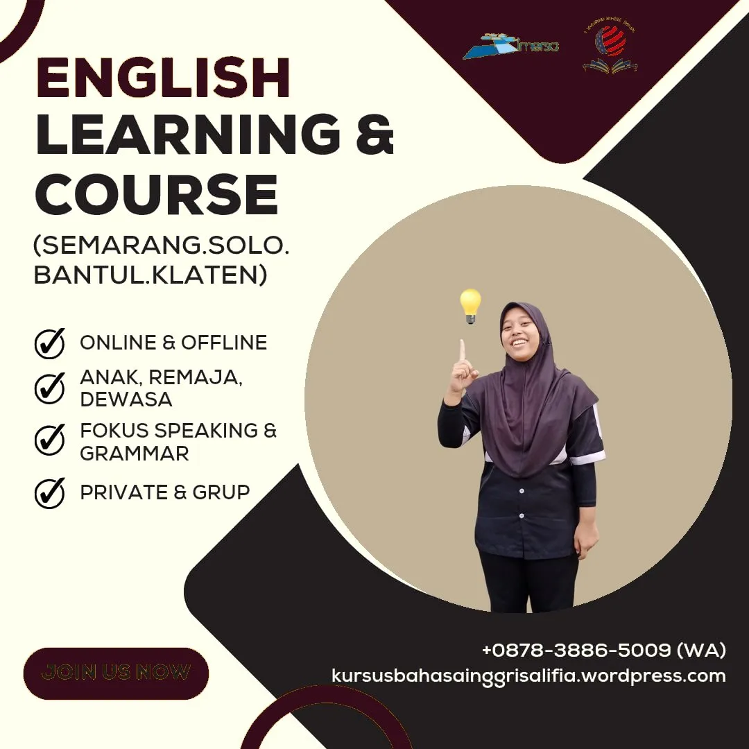 Kursus Bahasa Inggris Untuk Dewasa di Semarang