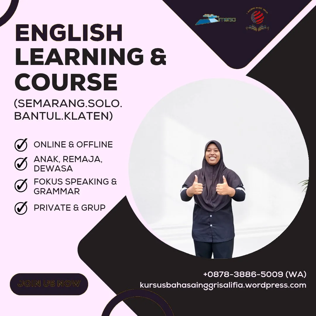 0878-3886-5009 (WA) Les Bahasa Inggris Solo, Les Bahasa Inggris Anak Jogja, Kursus Bahasa Inggris Untuk Dewasa di Semarang, Guru Les Bahasa Inggris Jogja, Les Speaking Bahasa Inggris Semarang, Kursus Bahasa Inggris Anak Semarang, Jogja English Training Alifia, Les Bahasa Inggris Murah di Jogja, Les Bahasa Inggris Anak di Solo, Les Bahasa Inggris di Jogja Yang Bagus
