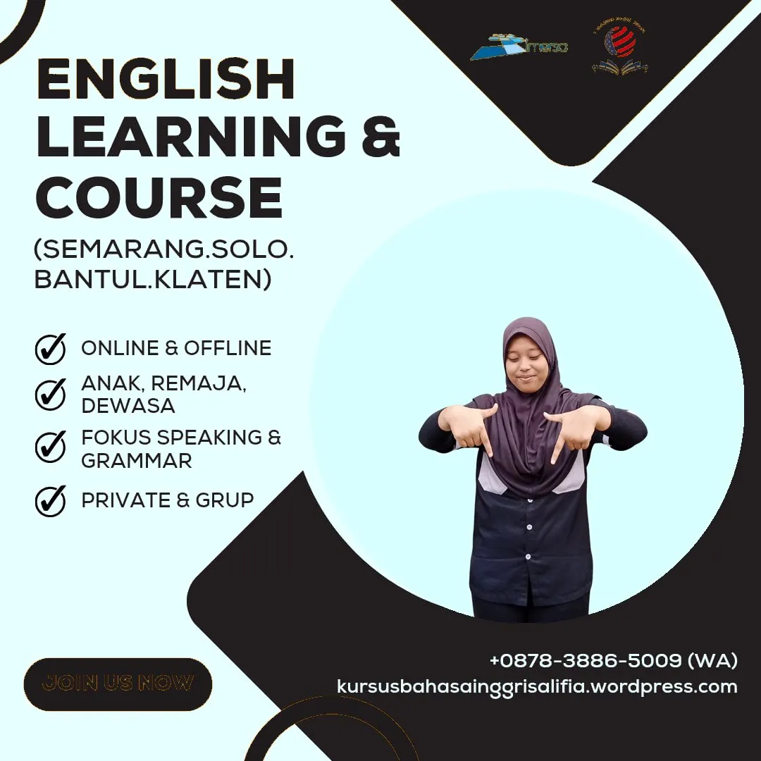 0878-3886-5009 (WA) Les Privat Bahasa Inggris Solo, Pelatihan Bahasa Inggris Jogja, Lembaga Bahasa Inggris Solo, Les Bahasa Inggris di Solo Murah, Kursus Bahasa Inggris di Jogja Yang Murah, Bimbel Bahasa Inggris Semarang, Kursus Bahasa Inggris di Semarang, Kursus Bahasa Inggris Untuk Anak di Jogja, Les Bahasa Inggris Anak di Semarang, Les Inggris Klaten