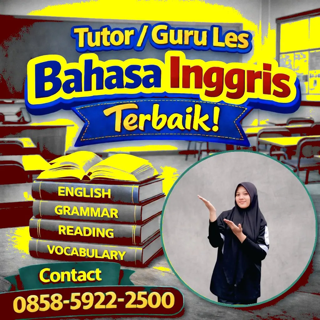 Kursus Bahasa Inggris di Kaligondang Purbalingga, 0858-5922-2500