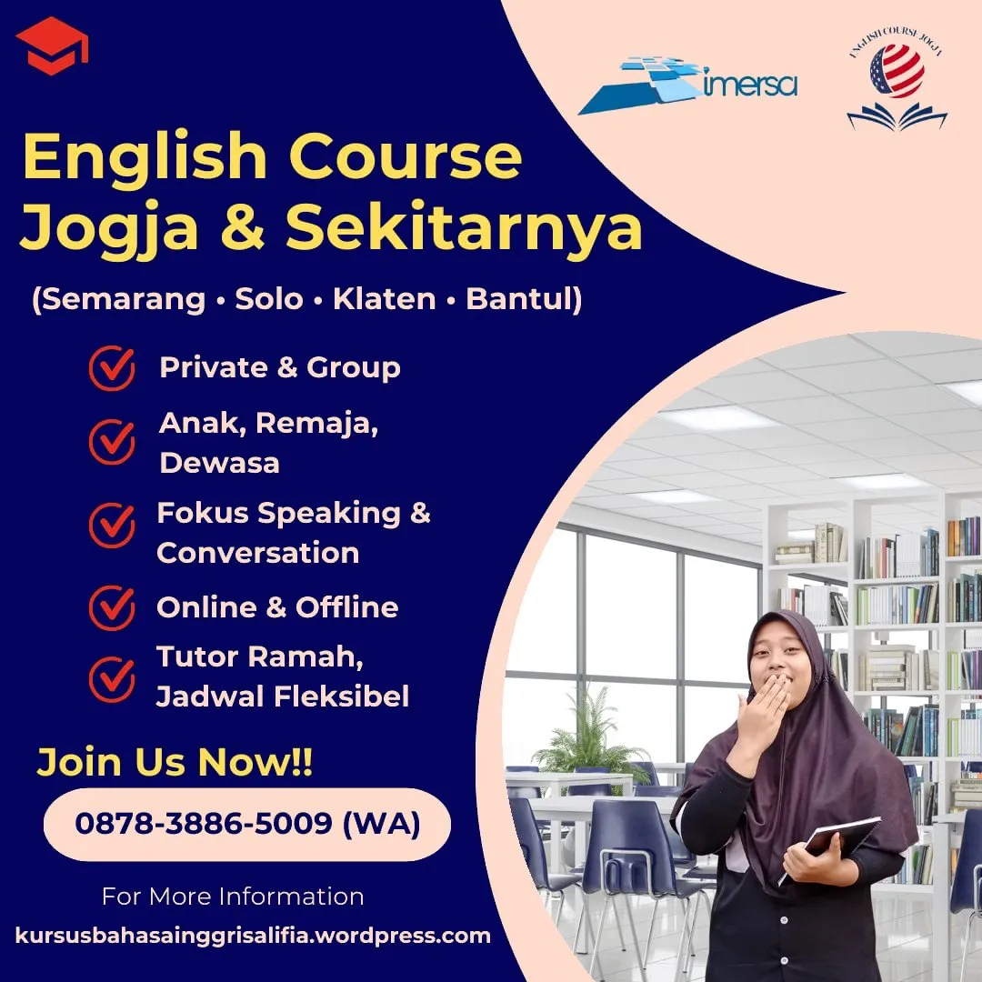 0878-3886-5009 (WA) Les Bahasa Inggris di Solo Murah, Kampung Bahasa Inggris Jogja, Kursus Bahasa Inggris di Ngaliyan Semarang, Tentor Bahasa Inggris Jogja, Kursus Bahasa Inggris di Jogja Untuk Anak, Tempat Les Bahasa Inggris Solo, Les Bahasa Inggris Solo, Les Privat Bahasa Inggris Solo, Bimbel Bahasa Inggris di Jogja, Kursus Bahasa Inggris Klaten