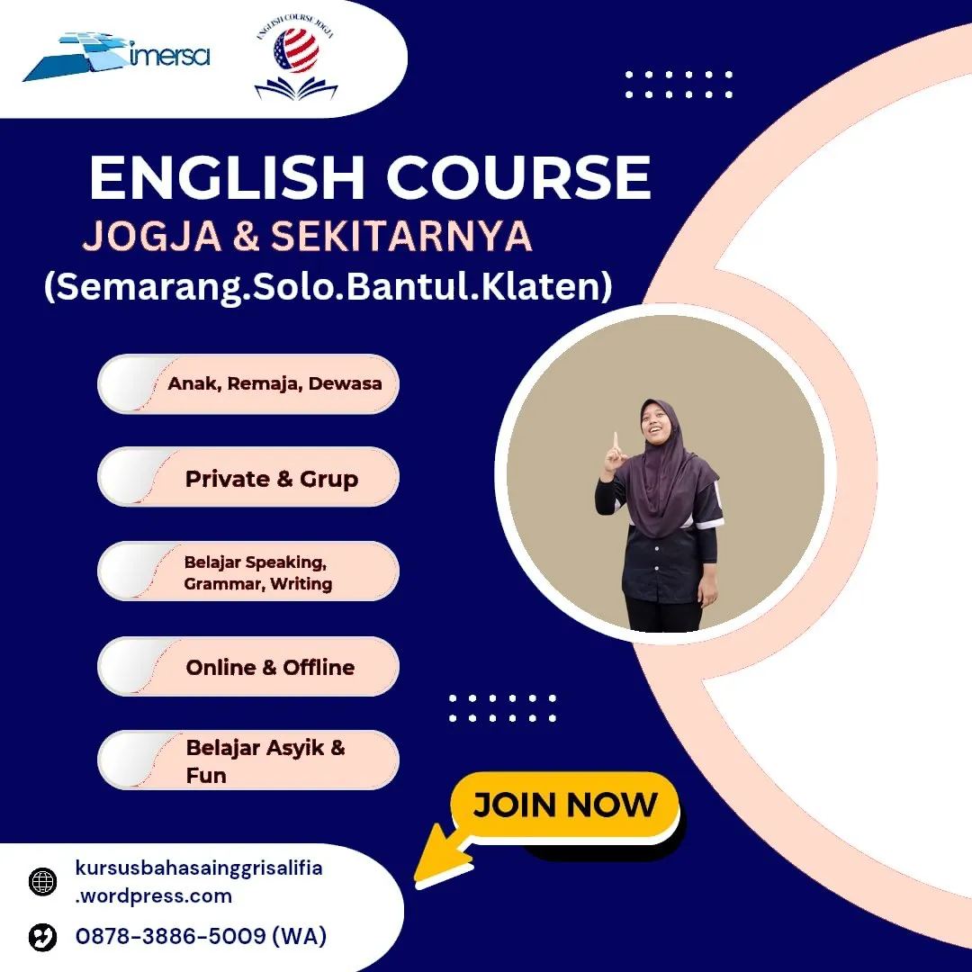 0878-3886-5009 (WA) Sekolah Bahasa Inggris di Solo, Les Bahasa Inggris Anak di Semarang, Les Bahasa Inggris Anak di Jogja, Kampung Bahasa Inggris Jogja, Tempat Les Bahasa Inggris Semarang, Guru Les Privat Bahasa Inggris di Solo, Pendidikan Bahasa Inggris Jogja, Tempat Les Bahasa Inggris di Bantul, Kursus Bahasa Inggris di Solo Terbaik, Rekomendasi Kursus Bahasa Inggris di Jogja