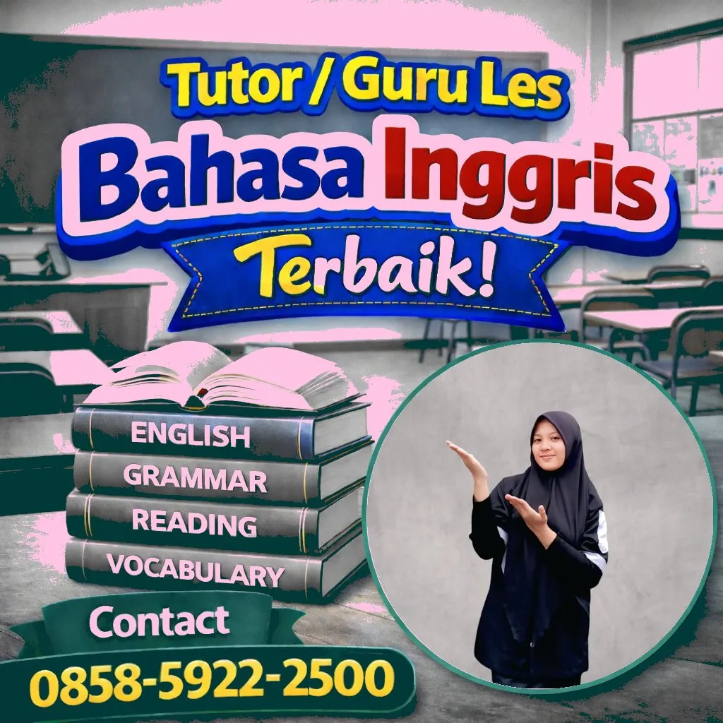 Kursus Bahasa Inggris di Gantiwarno Klaten, 0858-5922-2500
