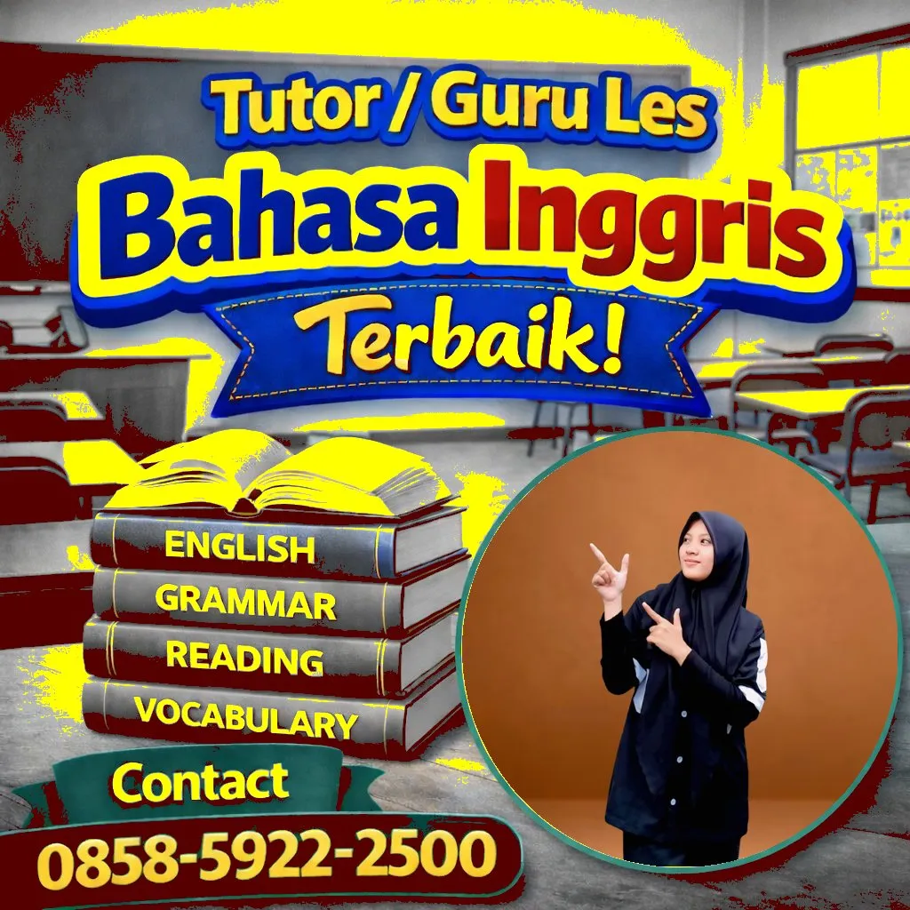 Kursus Bahasa Inggris di Pedan Klaten, 0858-5922-2500