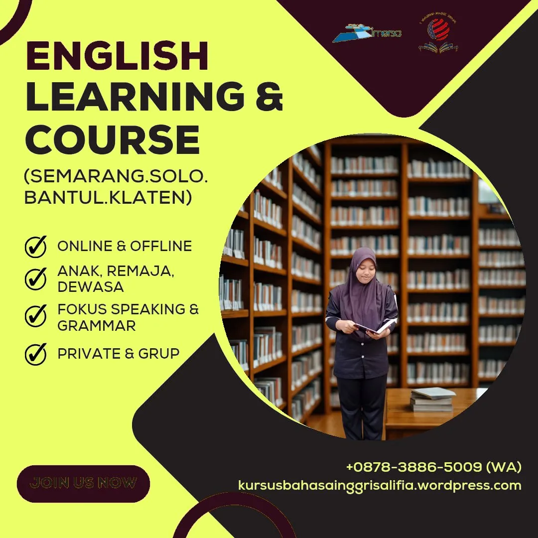Tempat Les Bahasa Inggris di Solo