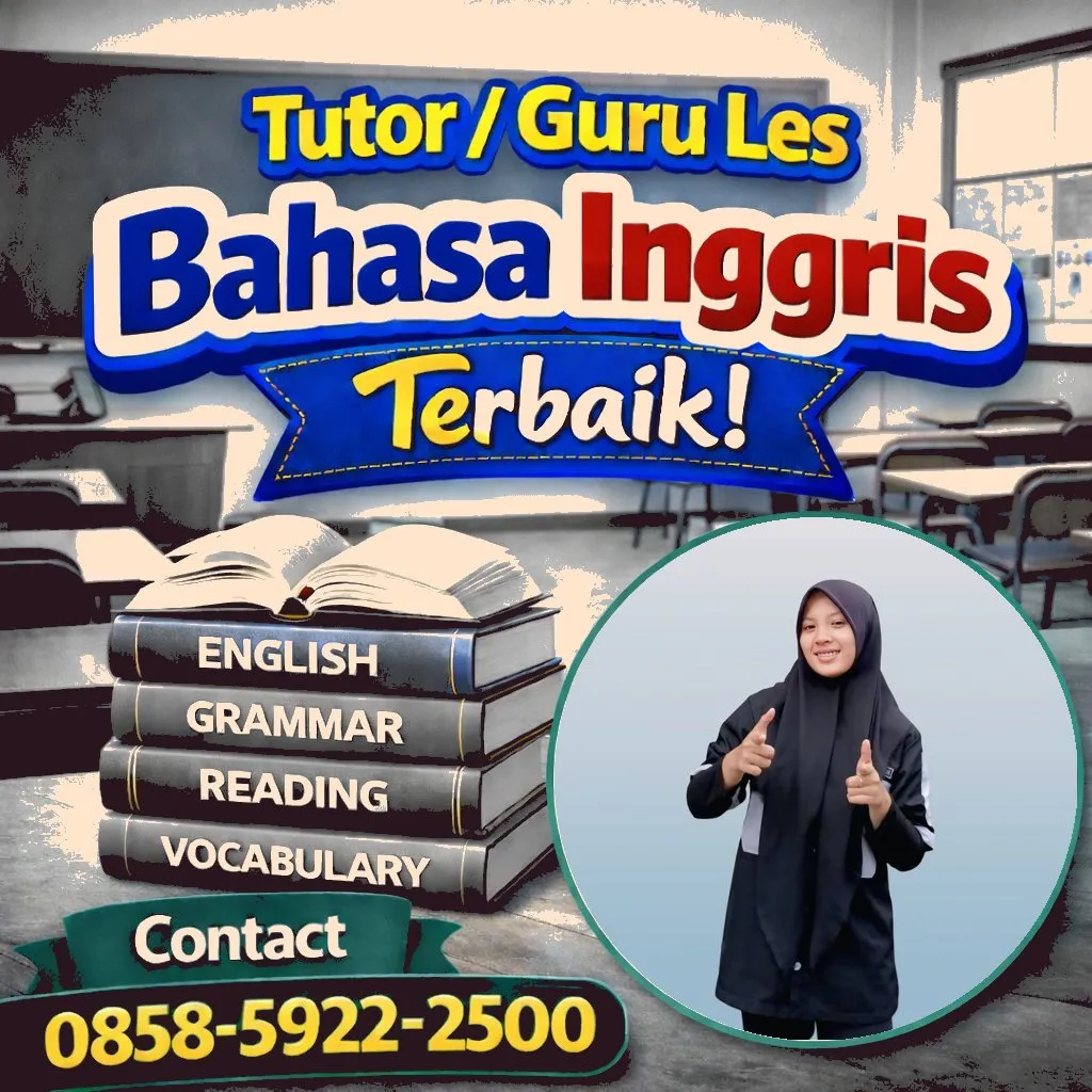 Kursus Bahasa Inggris di Pegandon Kendal, 0858-5922-2500