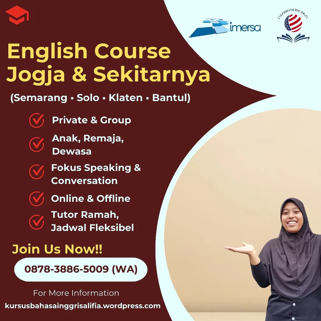 Guru Les Privat Bahasa Inggris di Solo