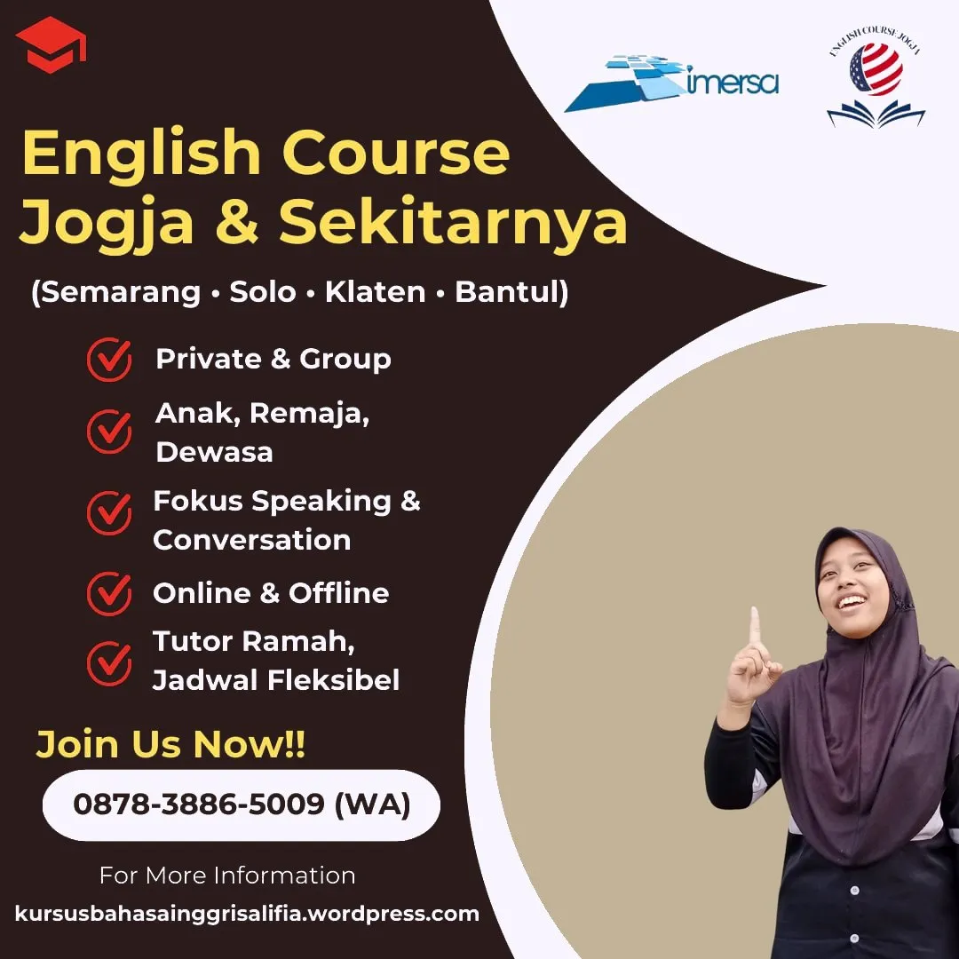 Harga Les Bahasa Inggris di Solo