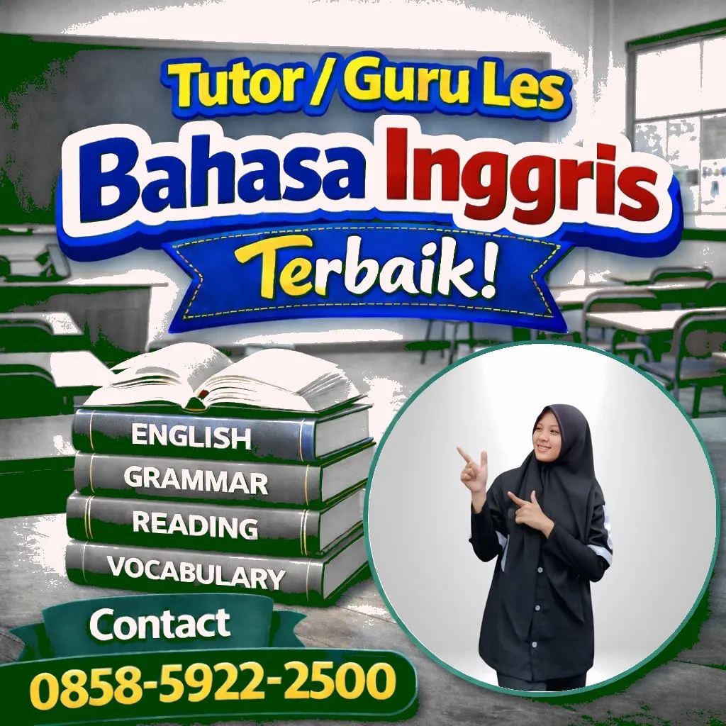 Kursus Bahasa Inggris di Sruweng Kebumen, 0858-5922-2500