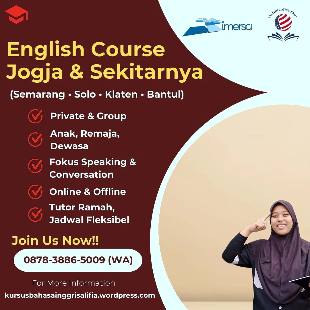 0878-3886-5009 (WA) Kursus Bahasa Inggris di Solo Murah, Kursus Bahasa Inggris di Jogja Rating Tertinggi, Les Bahasa Inggris Anak Solo, Belajar Bahasa Inggris Solo, Tempat Kursus Bahasa Inggris di Klaten, Tempat Belajar Bahasa Inggris di Jogja, Les Bahasa Inggris Semarang Terdekat, Tutor Bahasa Inggris Jogja, Tempat Les Bahasa Inggris di Bantul, Kursus Bahasa Inggris Online di Jogja