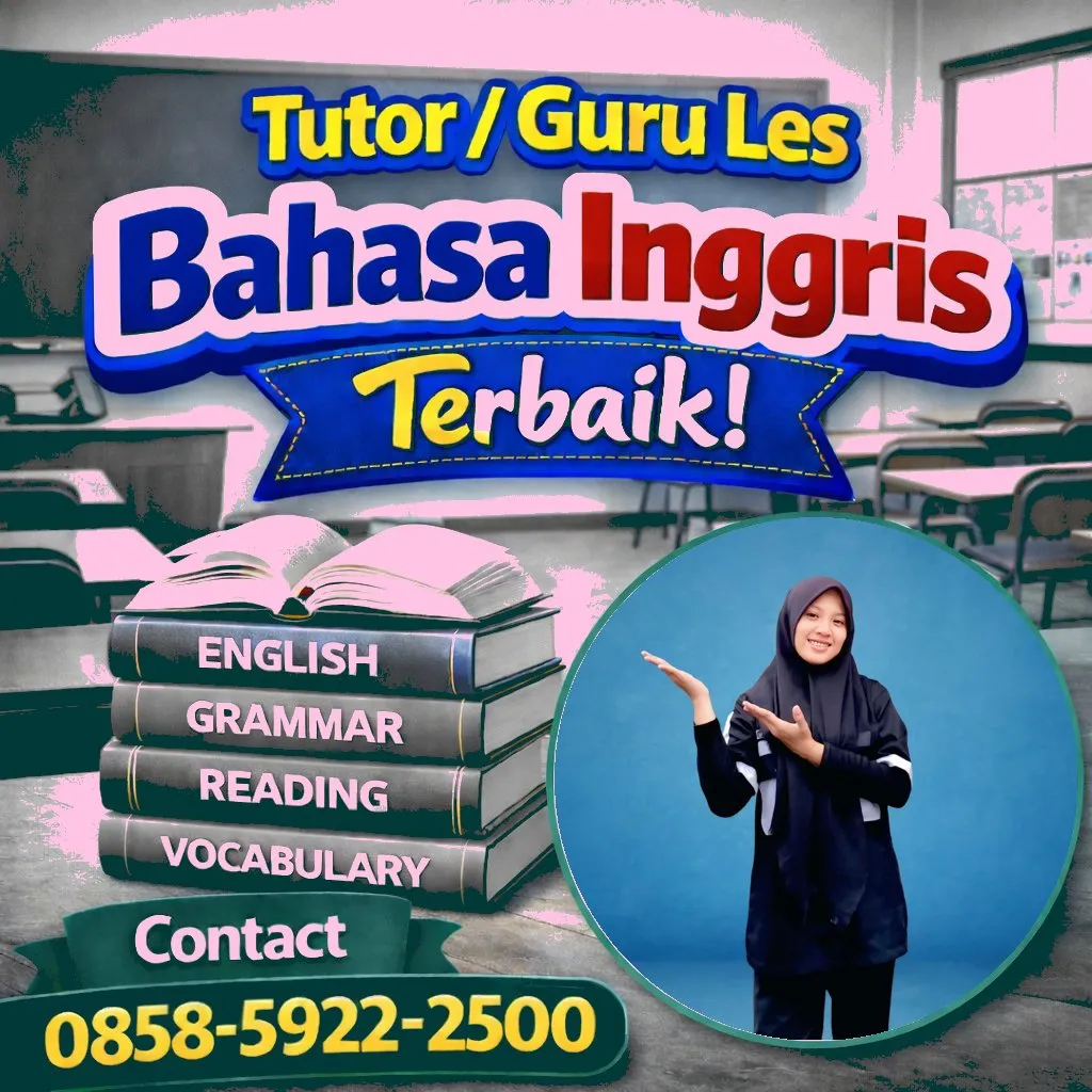 Kursus Bahasa Inggris di Karang Tengah Demak, 0858-5922-2500