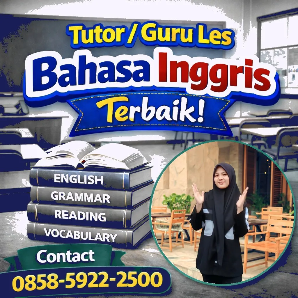 Kursus Bahasa Inggris di Bantarsari Cilacap, 0858-5922-2500