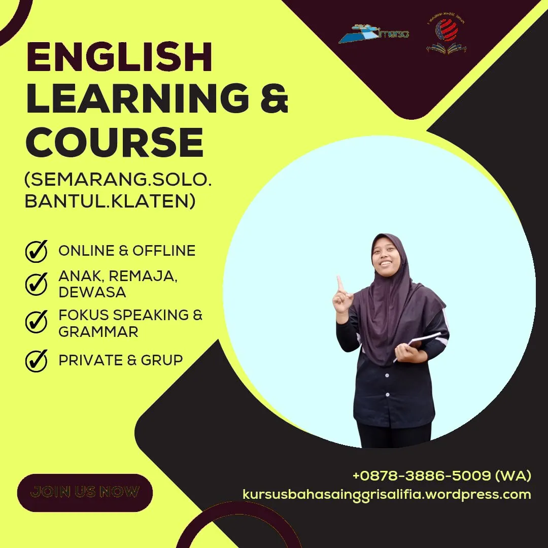 Tempat Belajar Bahasa Inggris di Jogja