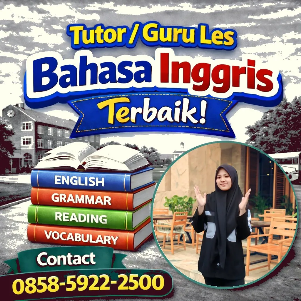 Kursus Bahasa Inggris di Blado Batang, 0858-5922-2500