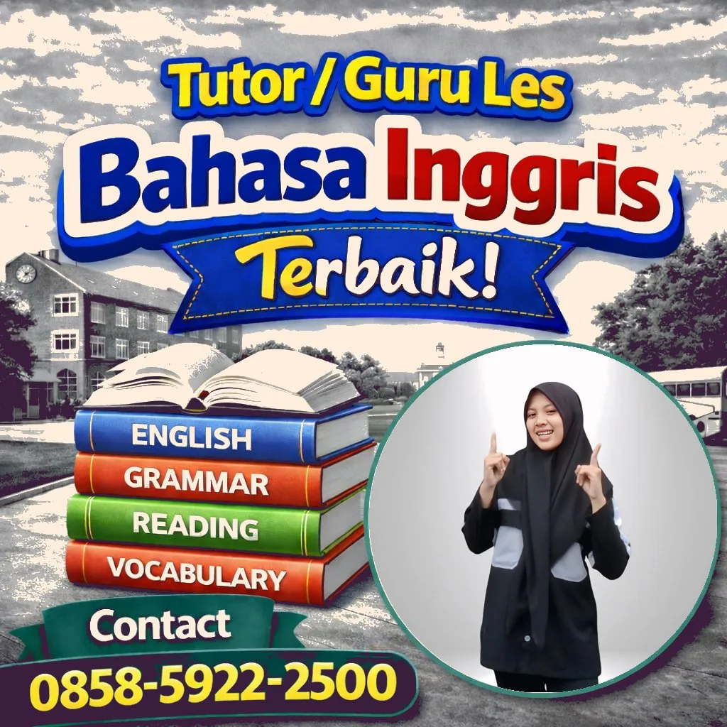 Kursus Bahasa Inggris di Reban Batang, 0858-5922-2500