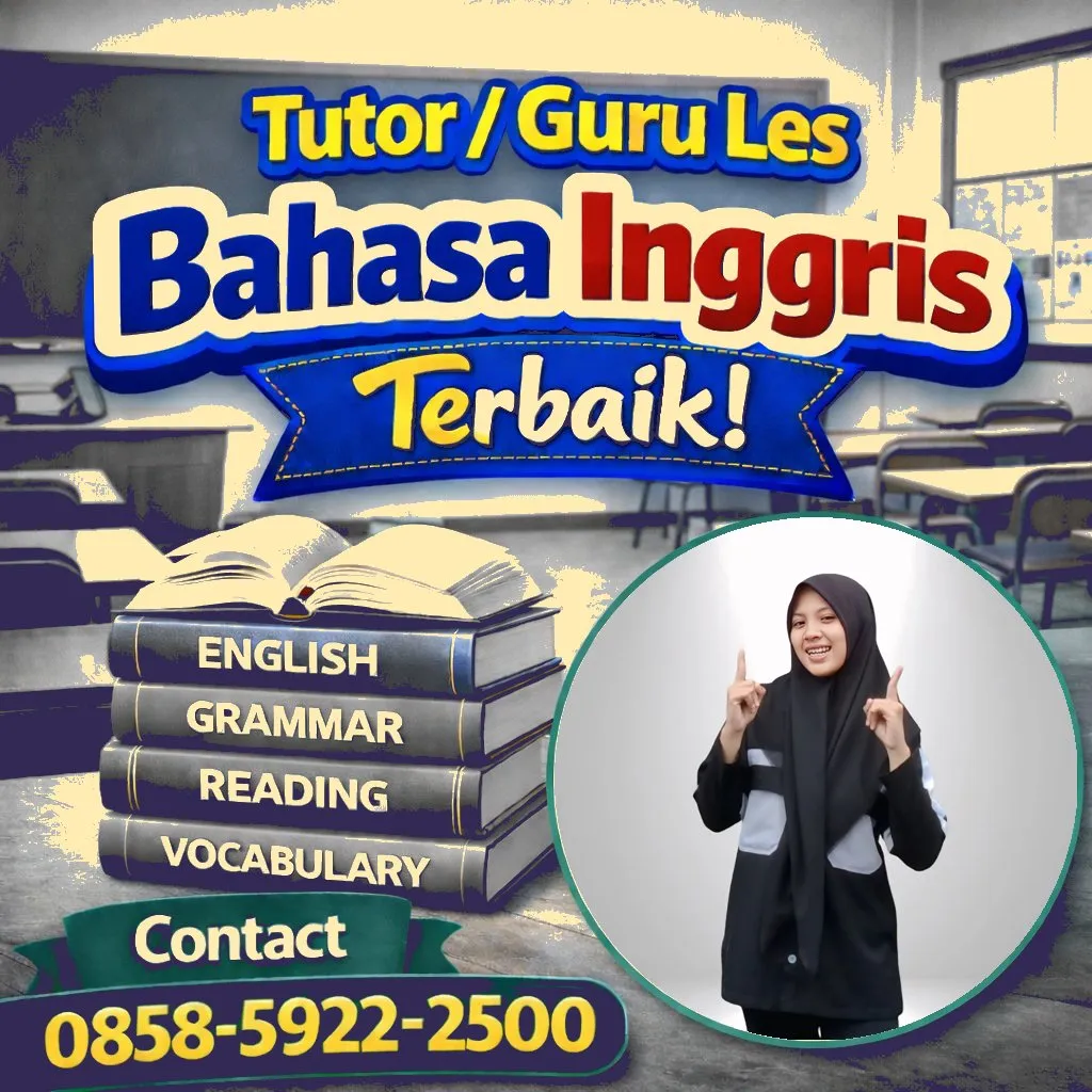 Kursus Bahasa Inggris di Jatilawang Banyumas, 0858-5922-2500