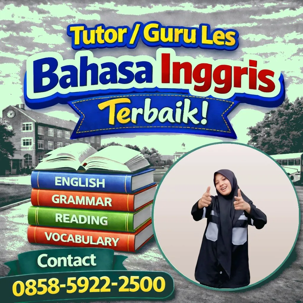 Kursus Bahasa Inggris di Sumpiuh Banyumas, 0858-5922-2500