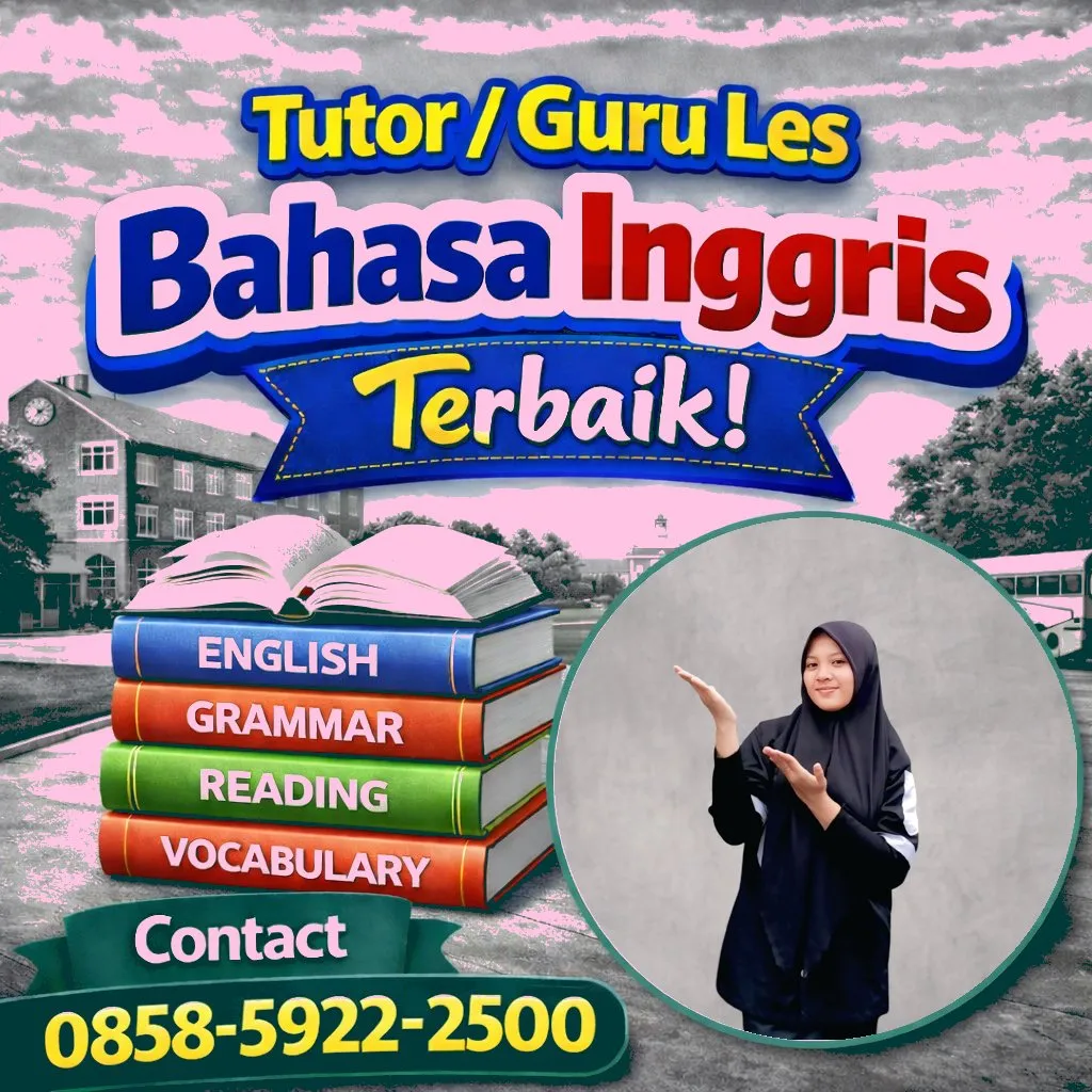 Kursus Bahasa Inggris di Tegalsari Surabaya, 0858-5922-2500