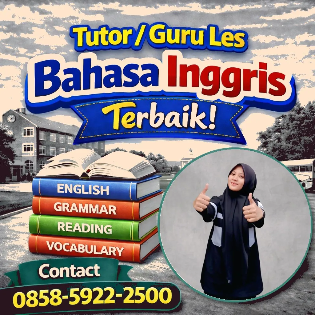 Kursus Bahasa Inggris di Ganding Sumenep, 0858-5922-2500