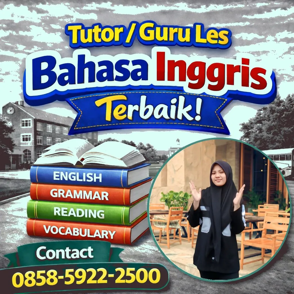 Kursus Bahasa Inggris di Tanggulangin Sidoarjo, 0858-5922-2500