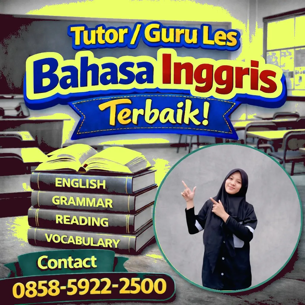 Kursus Bahasa Inggris di Taman Sidoarjo, 0858-5922-2500