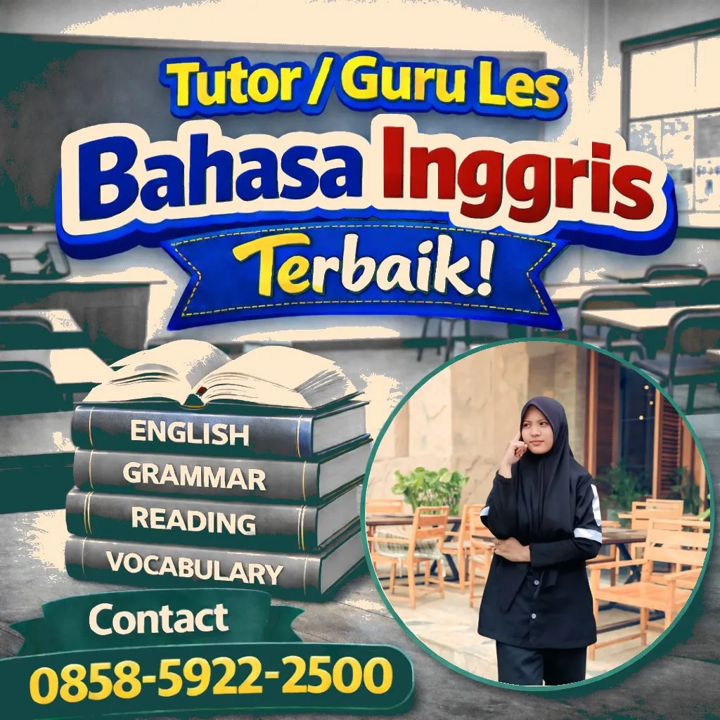 Kursus Bahasa Inggris di Sidoarjo, 0858-5922-2500