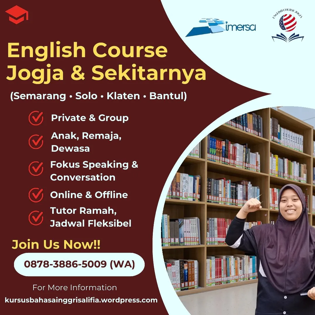 Les Bahasa Inggris Jogja
