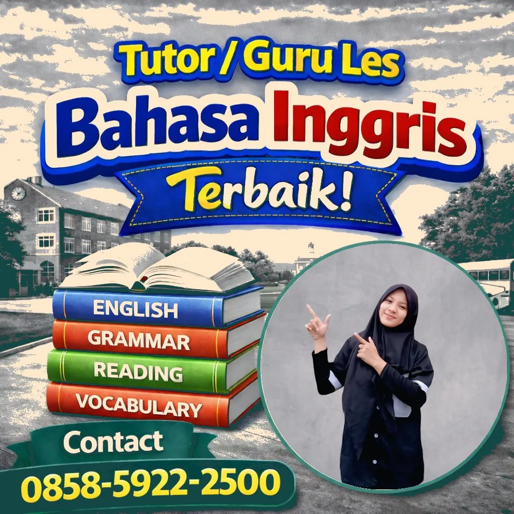 Kursus Bahasa Inggris di Tambelangan Sampang, 0858-5922-2500