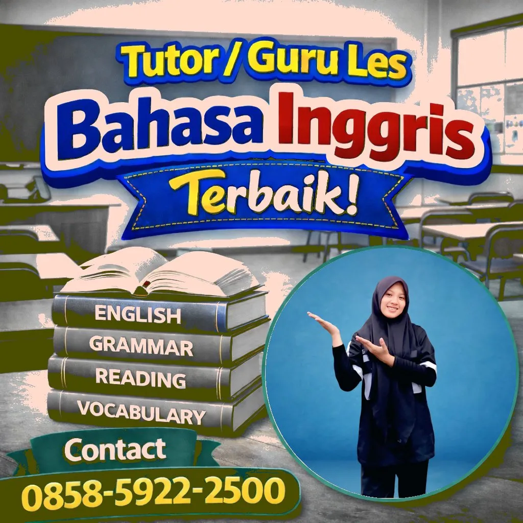 Kursus Bahasa Inggris di Jetis Mojokerto, 0858-5922-2500