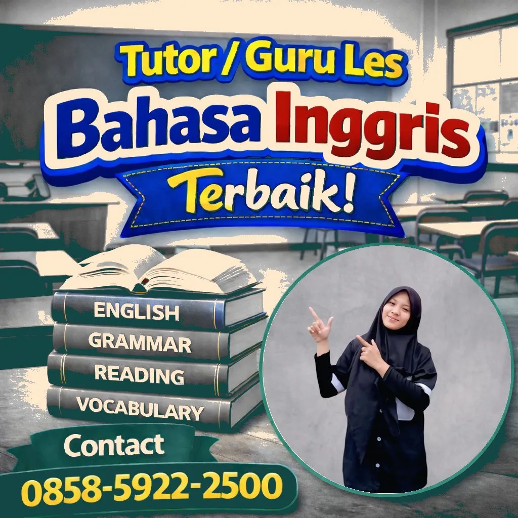 Kursus Bahasa Inggris di Kebonsari Madiun, 0858-5922-2500