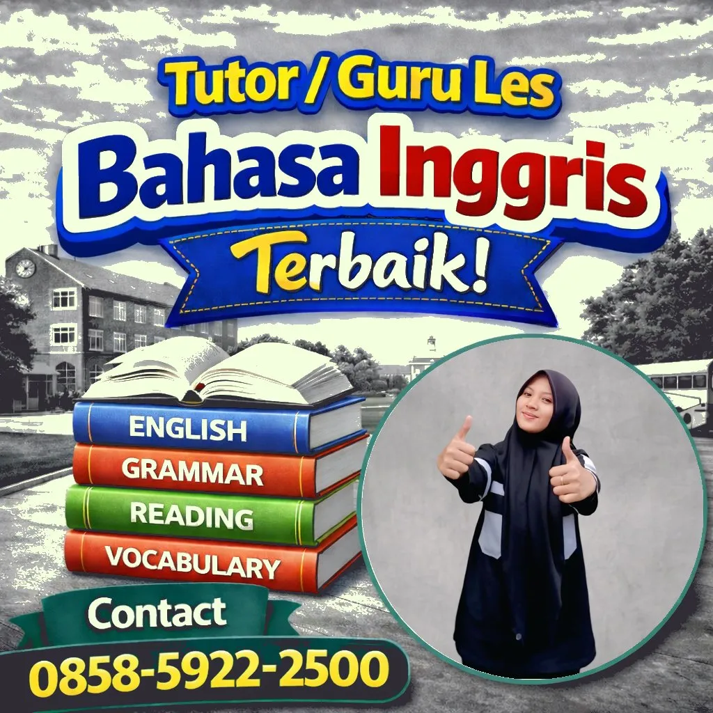 Kursus Bahasa Inggris di Bluluk Lamongan, 0858-5922-2500