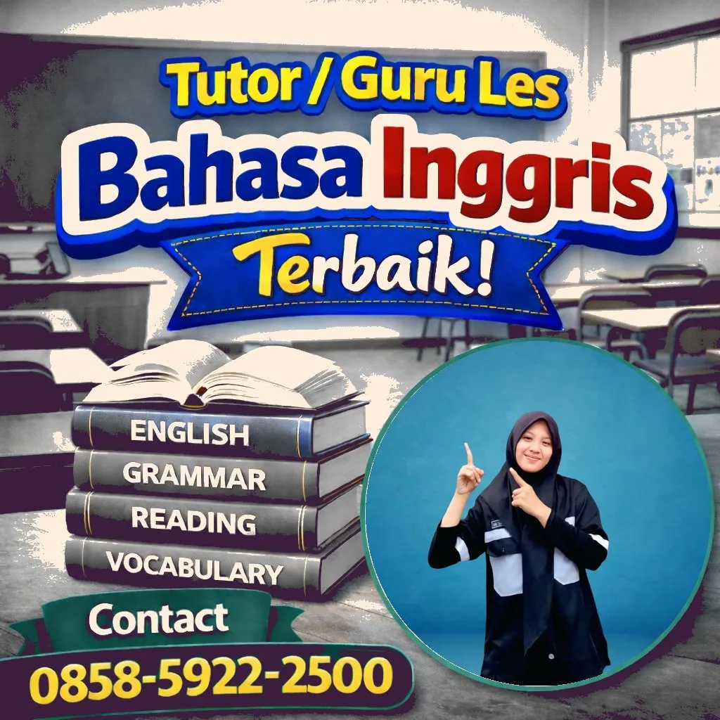 Kursus Bahasa Inggris di Kandat Kediri, 0858-5922-2500