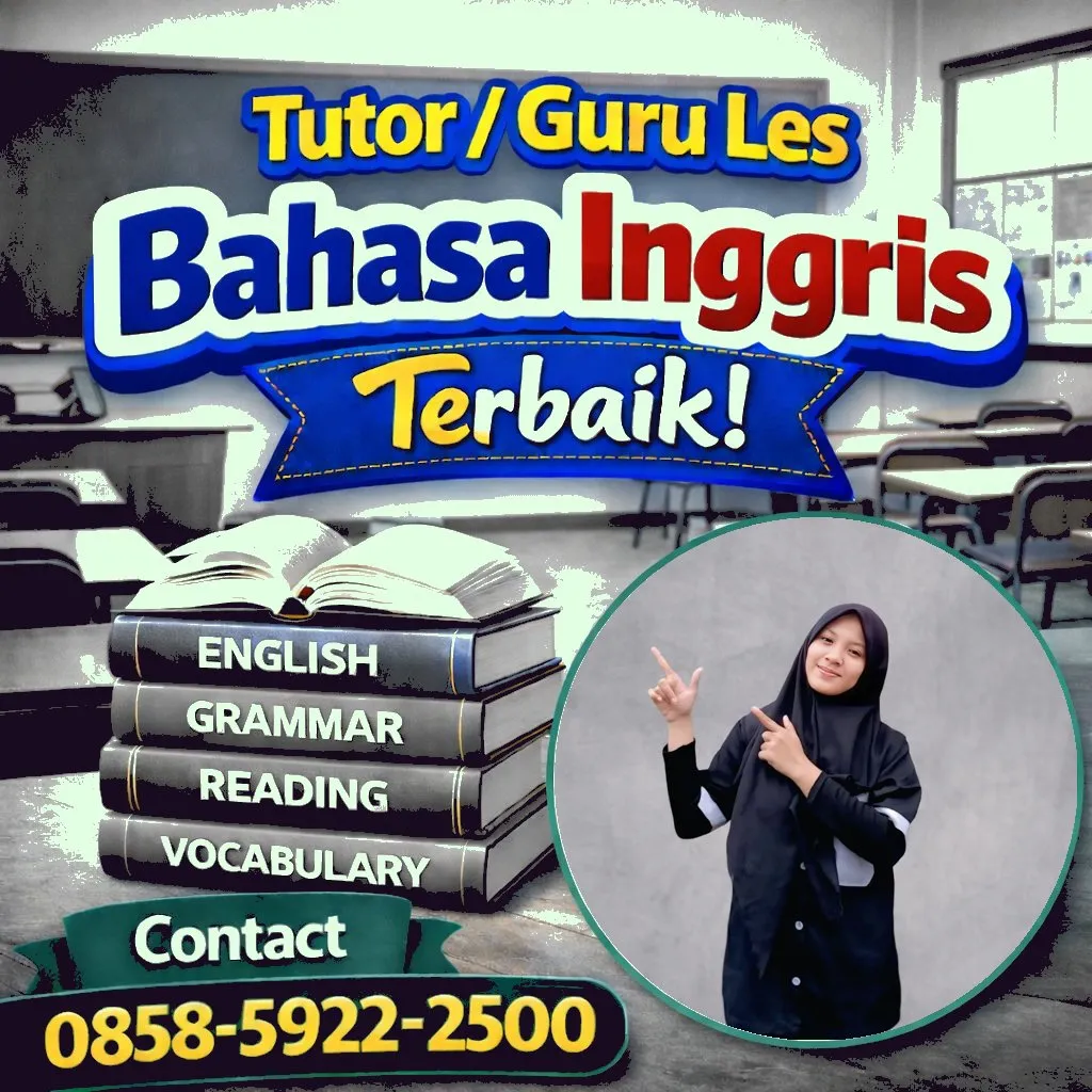 Kursus Bahasa Inggris di Gurah Kediri, 0858-5922-2500