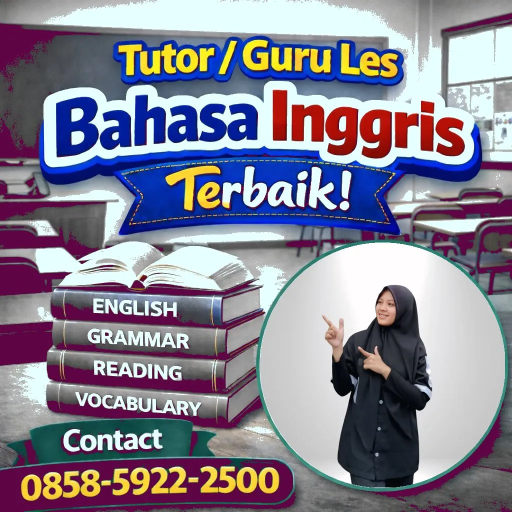 Kursus Bahasa Inggris di Banyakan Kediri, 0858-5922-2500