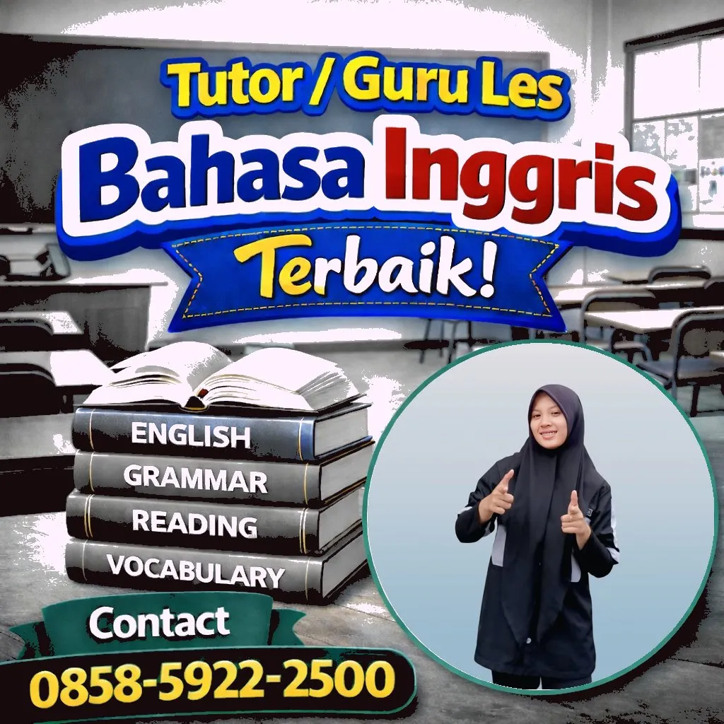 Kursus Bahasa Inggris di Ngusikan Jombang, 0858-5922-2500