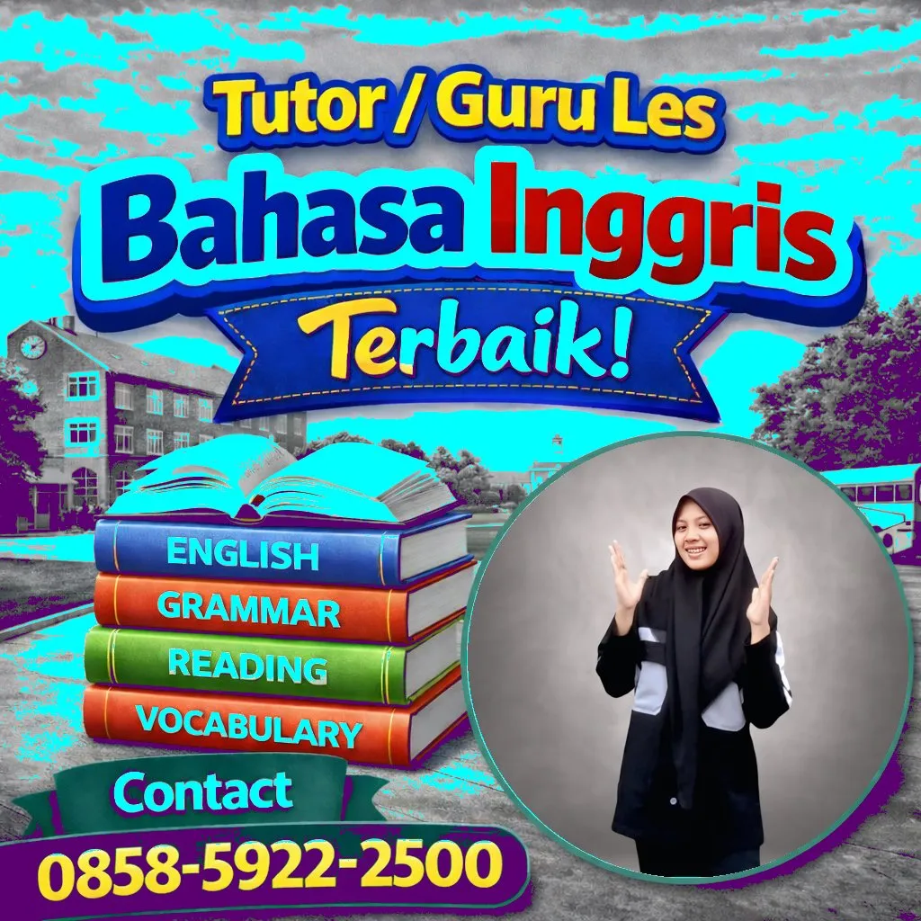 Kursus Bahasa Inggris di Tanggul Jember, 0858-5922-2500