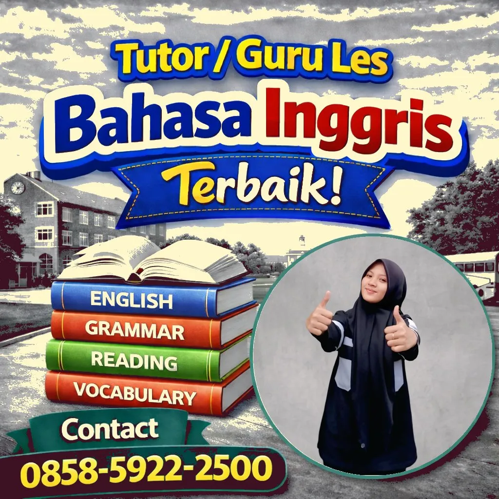 Kursus Bahasa Inggris di Ledokombo Jember, 0858-5922-2500