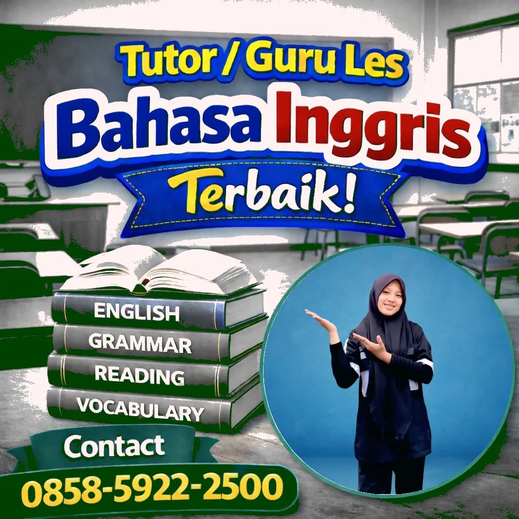 Kursus Bahasa Inggris di Tlogosari Bondowoso, 0858-5922-2500