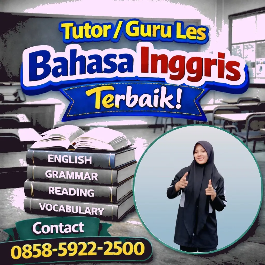 Kursus Bahasa Inggris di Tapen Bondowoso, 0858-5922-2500